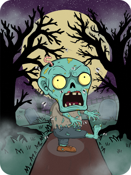 The day has arrived. The dead have risen. The end of humanity as we know it is here. Happy Halloween!