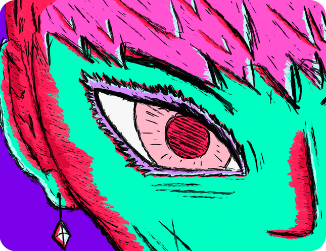 Neon Realms - Crimson Gaze