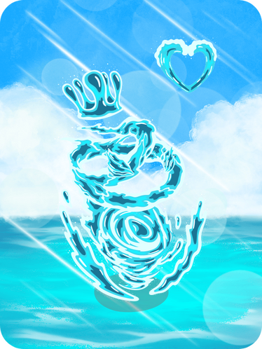 I am the calm. I am the wrath. I am the water.