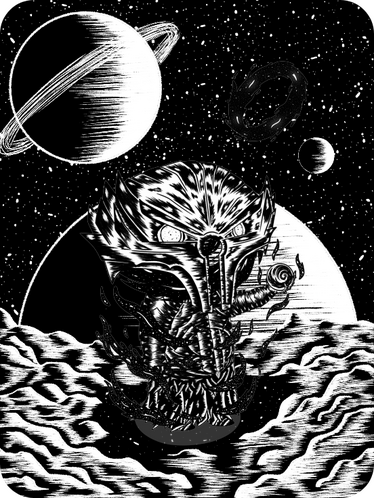 Every universe he has touched has forgotten its own name.